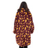 Snuggs Blanket Hoodie Dark Red Bolt